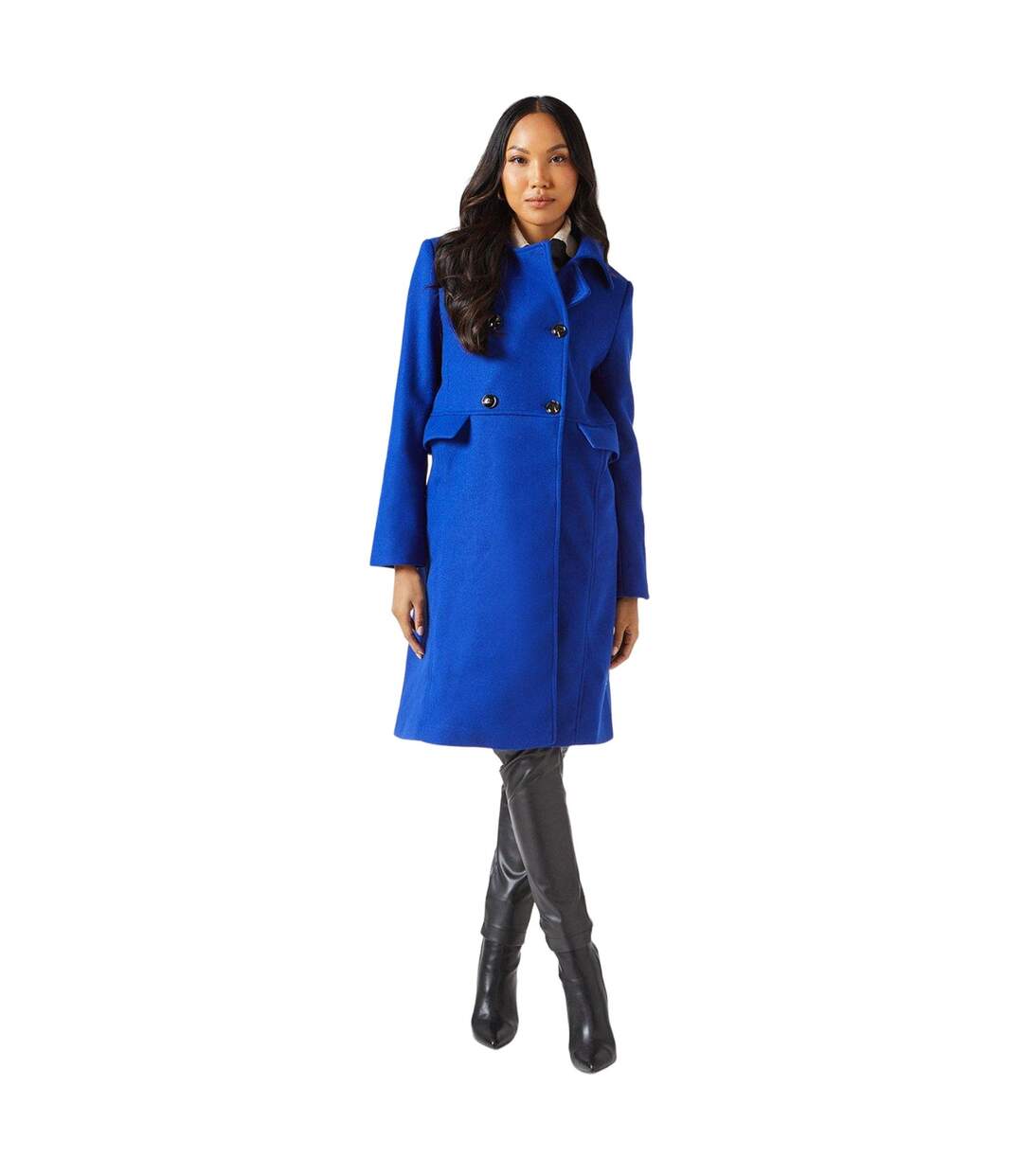 Manteau dolly femme cobalt Principles-1