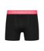 Pack of 5  Mens astral bright boxer shorts  black Crosshatch