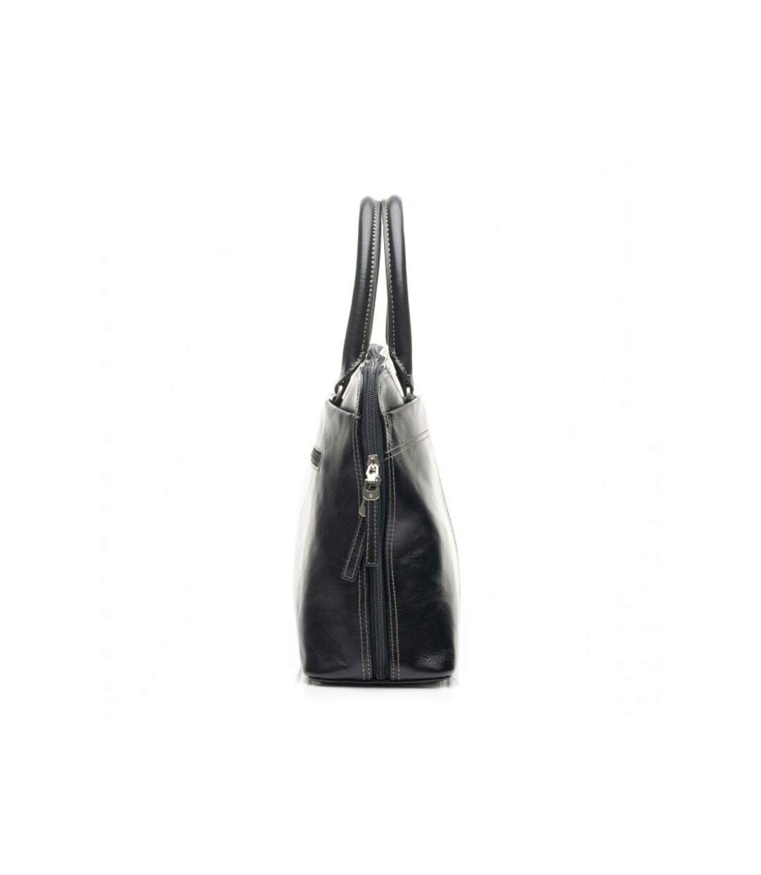 Katana - Sac porté main en cuir - noir - 8867-3