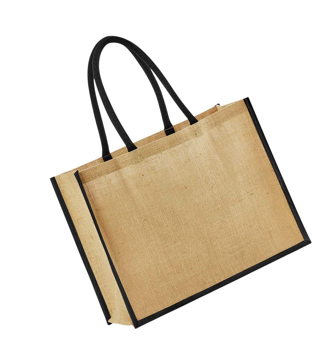 Tote Bag Classic Taille Unique Naturel Noir Westford Mill-2