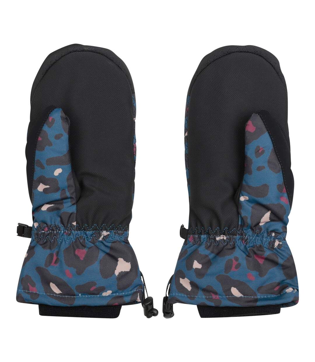 Womens/ladies Dignity Ii Waterproof Animal Print Ski Gloves Moonlight Denim Dare 2B-2