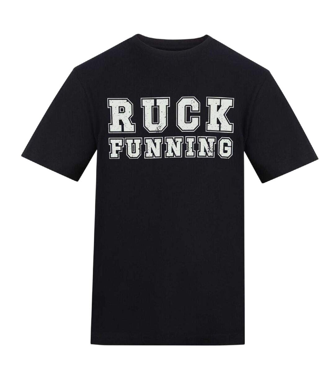 T-shirt Ruck Funning Homme Noir AWD-1