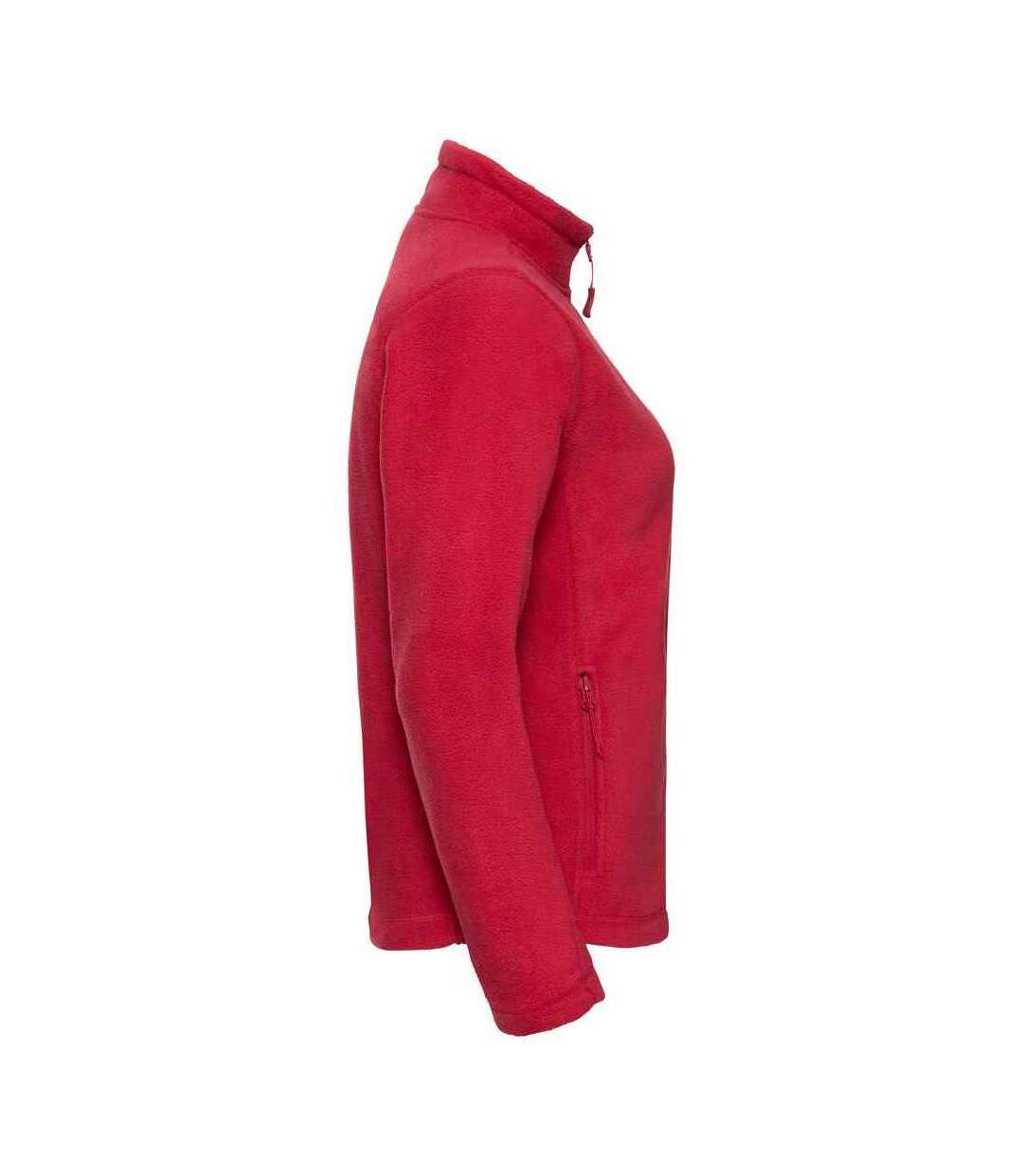 Veste polaire femme rouge classique Russell