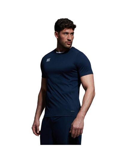 Mens Club Dry T-shirt Navy Canterbury
