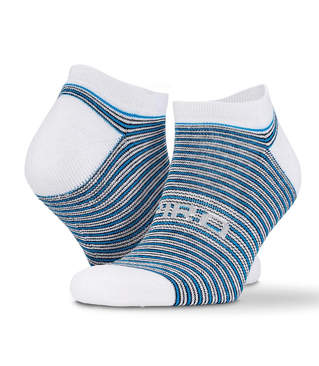 Spiro Unisex Adults Mixed Stripe Trainer Socks (Pack Of 3) (Mixed) - UTPC3499-4