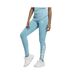Legging Essentials Femme Bleu Ciel Blanc Adidas-1