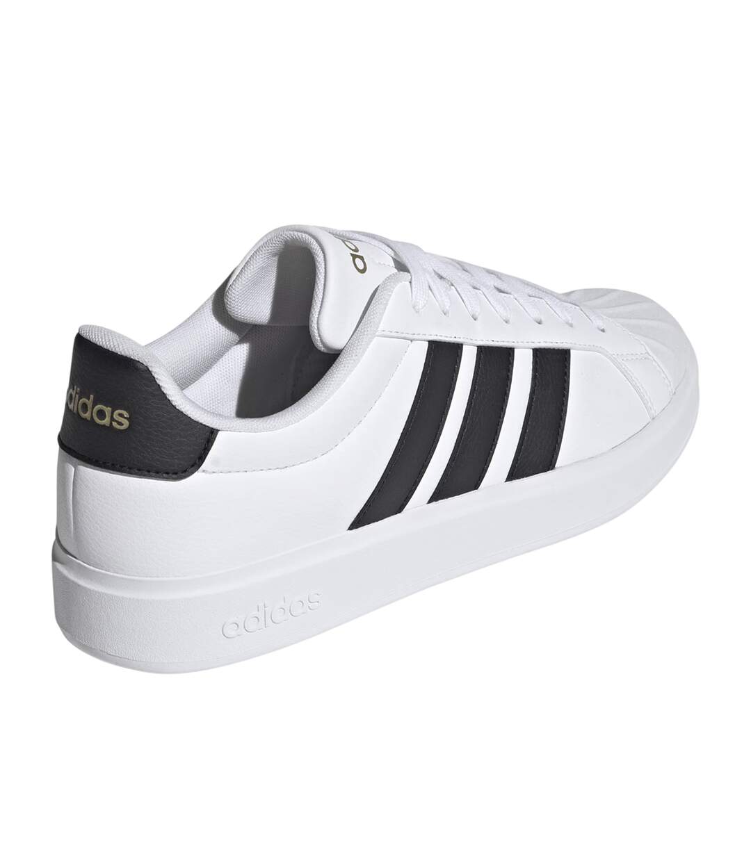 Baskets Streettalk Homme Blanc Noir Adidas-2