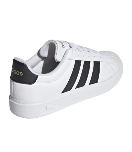 Baskets Streettalk Homme Blanc Noir Adidas