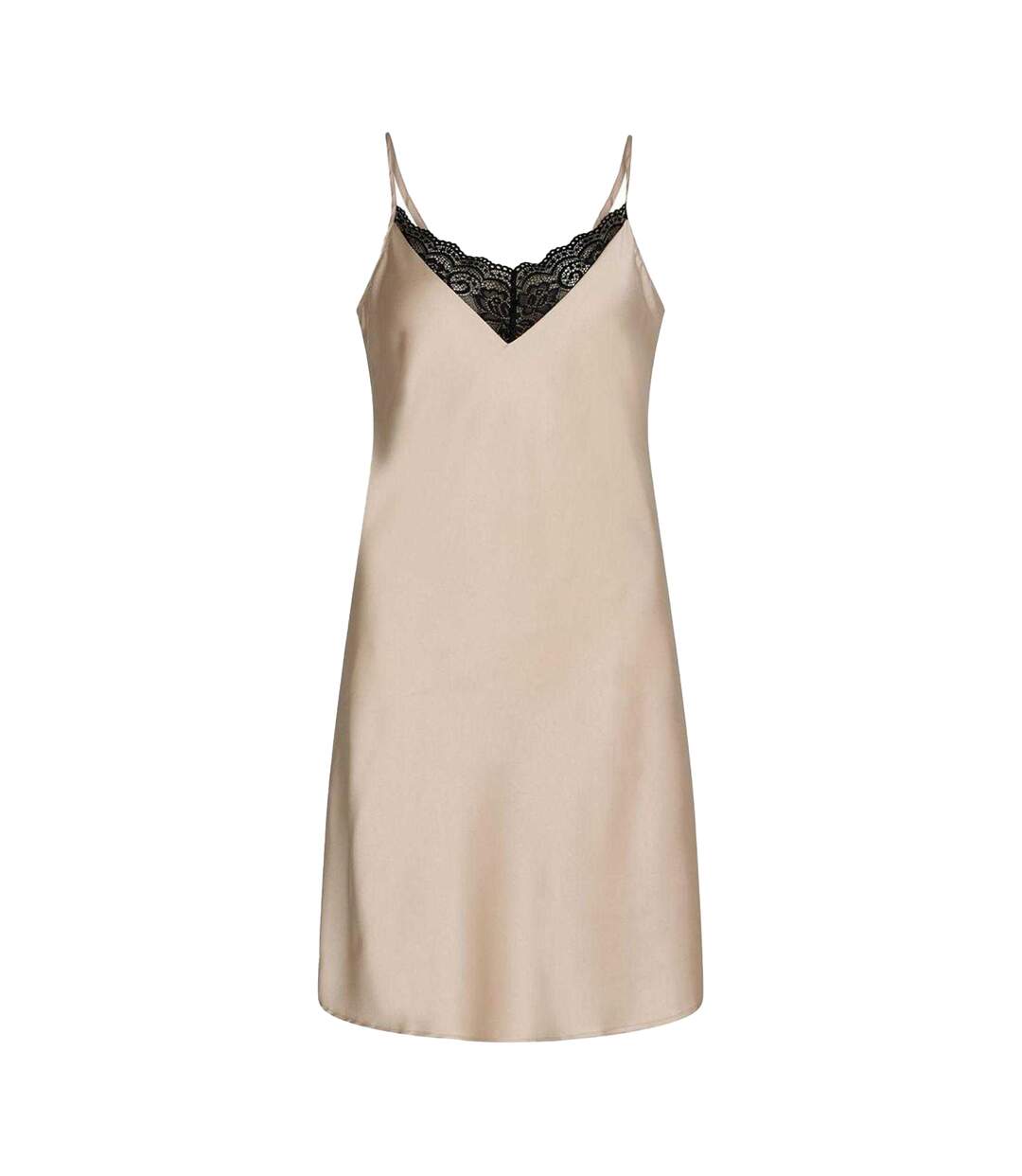 Womens/ladies Laura Lace Trim Nightdress Moonlight CCDK Copenhagen-2