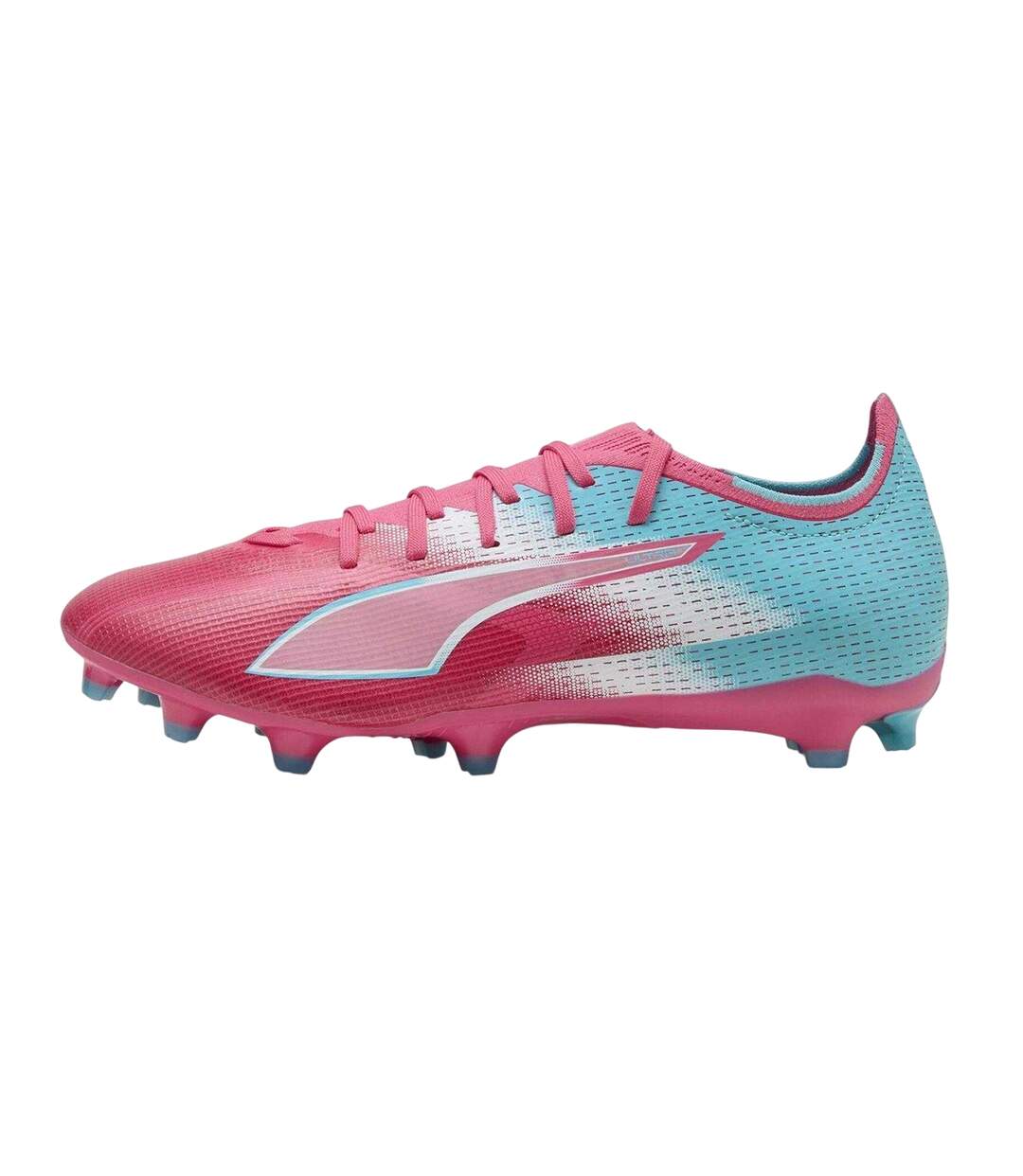 Mens Ultra Match Firm Ground Football Boots Pink Blue Puma-3