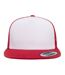Casquette Trucker Classic Blanc Rouge Yupoong-4