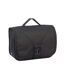 Shugon Bristol Folding Travel Toiletry Bag - 4 Litres (Pack of 2) (Black) (One Size) - UTBC4561