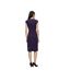 Robe Mi-longue Devoka Femme Violet Boss-3