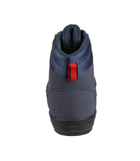 Unisex adult nubuck safety boots navy blue Lee Cooper