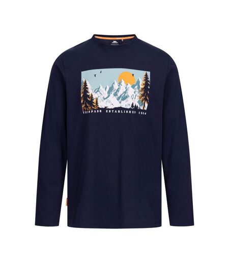 T-shirt Manches Longues Edwardo Homme Bleu Marine Trespass