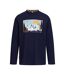 T-shirt Manches Longues Edwardo Homme Bleu Marine Trespass-1