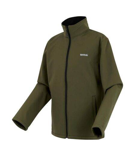 Veste Softshell Cera Homme Vert Kaki Foncé Regatta