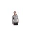 Haut De Survêtement Manches Longues Motif/style Logo Homme Gris Adidas-1