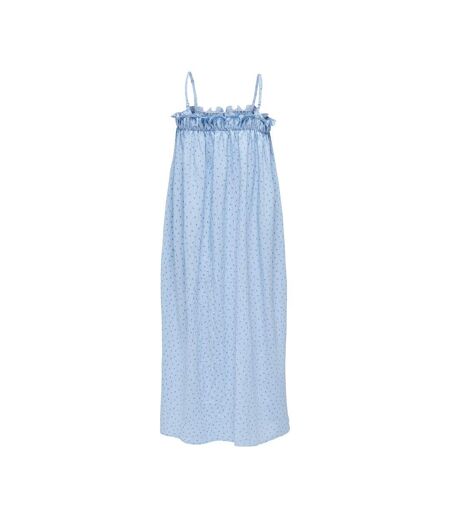 Robe Bleu à Motifs Femme Only Lannah - L