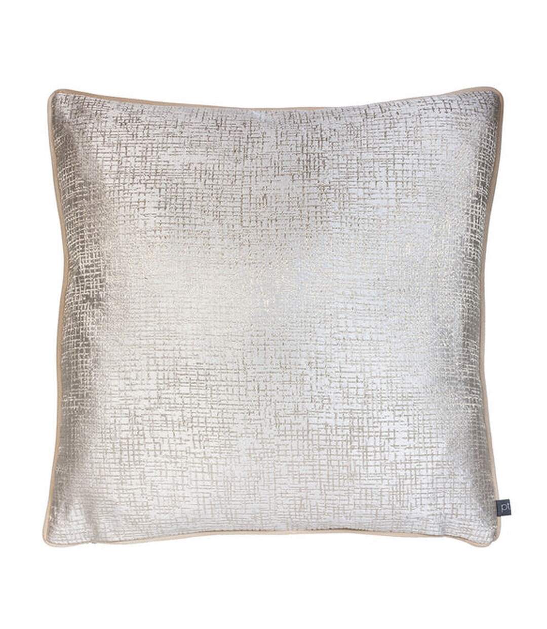 Cinder splintered effect cushion cover 55cm x 55cm pumice stone Prestigious Textiles