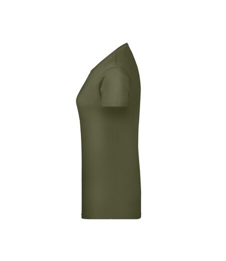 T-shirt Basic Femme Olive James And Nicholson