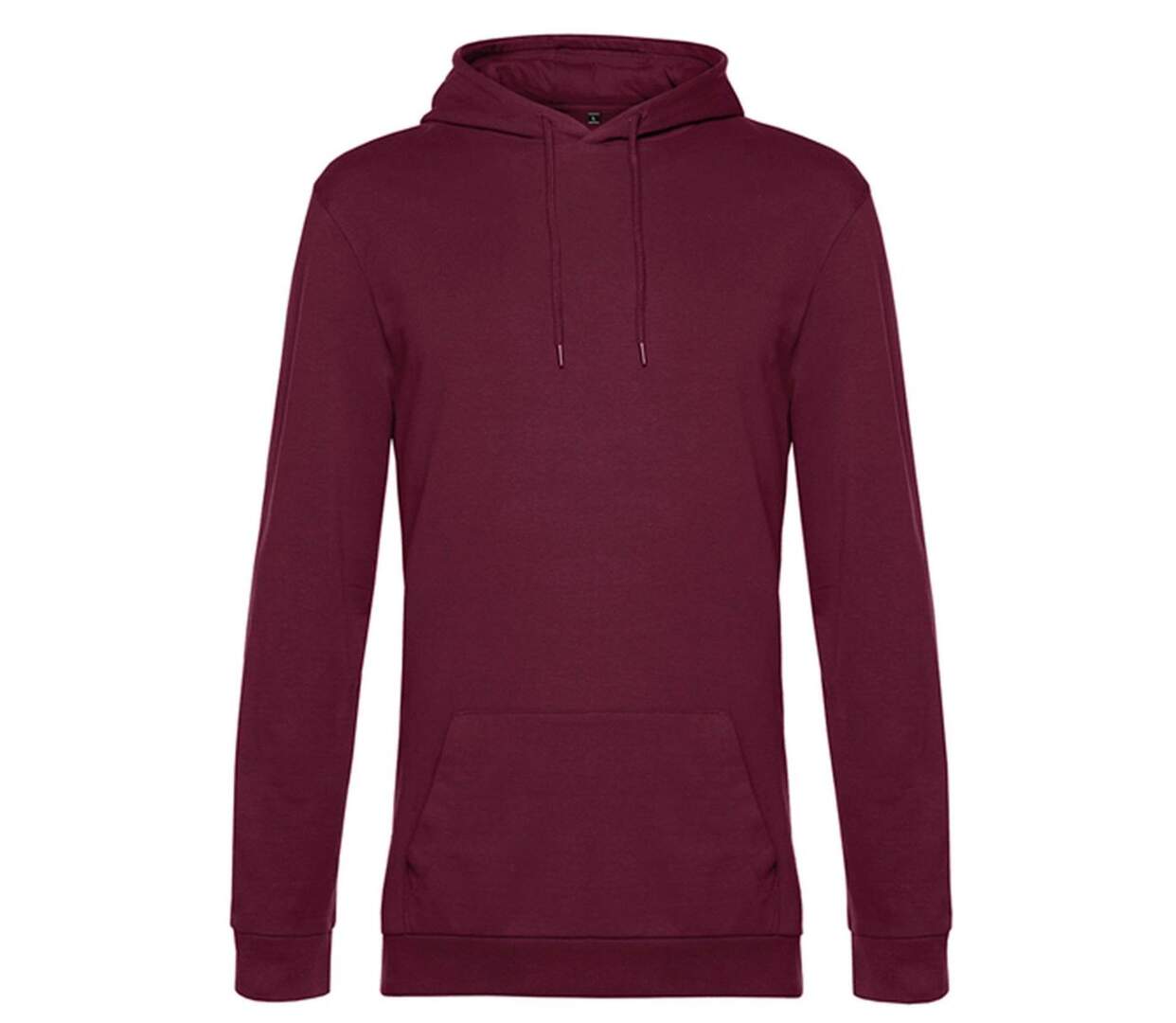 Sweat-shirt à capuche - Unisexe - WU03W - rouge vin-1