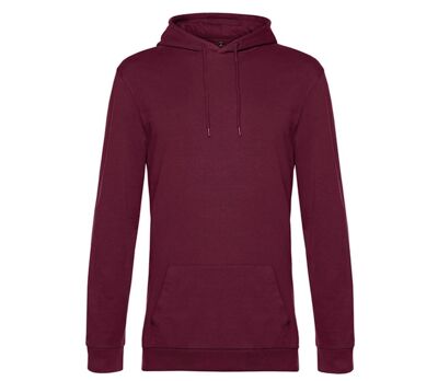 Sweat-shirt à capuche - Unisexe - WU03W - rouge vin