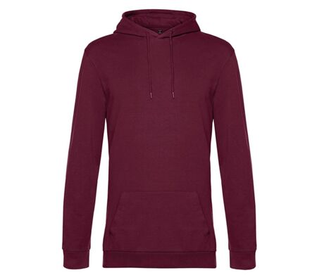 Sweat-shirt à capuche - Unisexe - WU03W - rouge vin