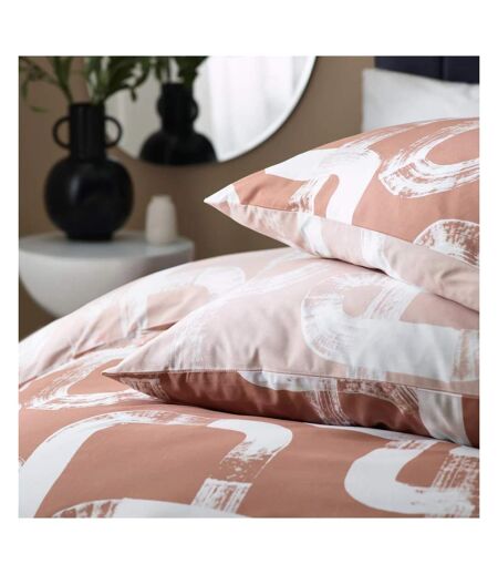 Hoem Tuba Reversible Abstract Duvet Set (Plaster) - UTRV3262