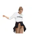 Sweat Essentials Femme Blanc Adidas-3