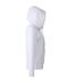 Womens/ladies Organic Hoodie White Anthem-3