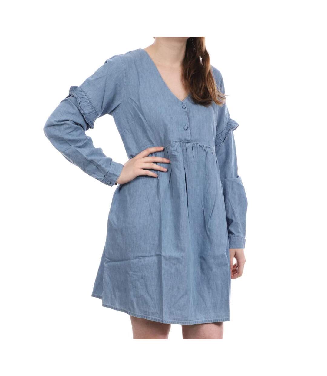 Robe en Jean Bleu Femme Les Tropéziennes Liche - S-1