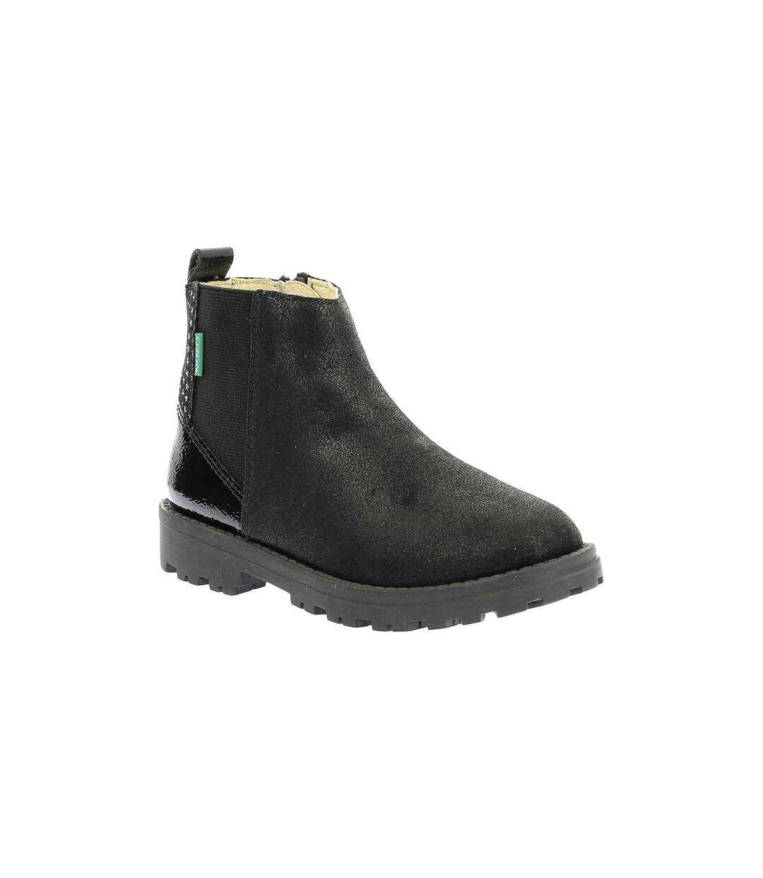 Bottines Cuir Enfant Kickers Groofit