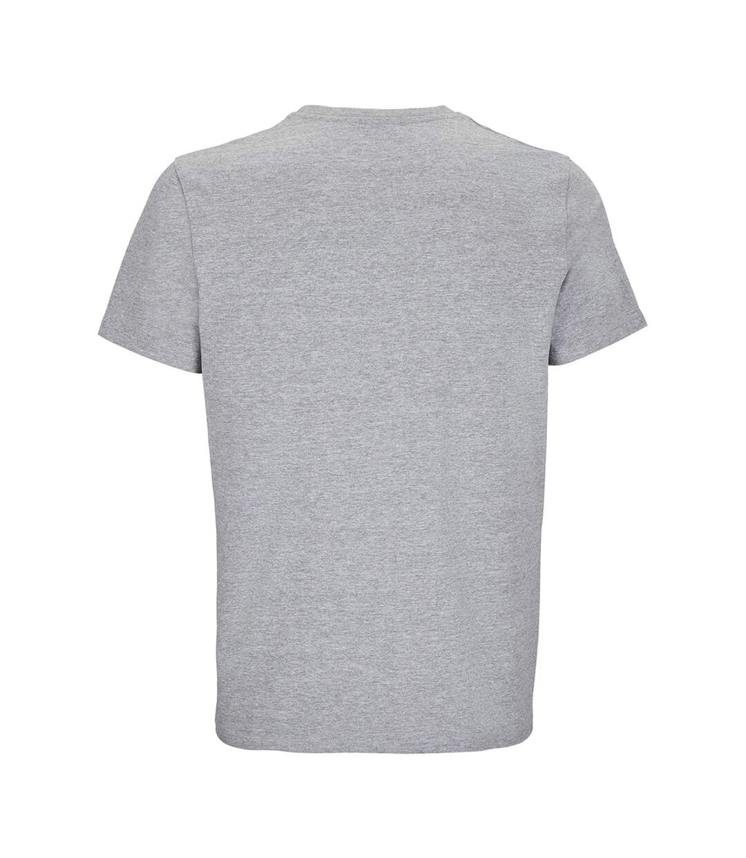 Unisex Adult Lyam T-shirt Grey Marl SOLS-2