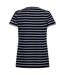 T-shirt filandra femme bleu marine / blanc Regatta