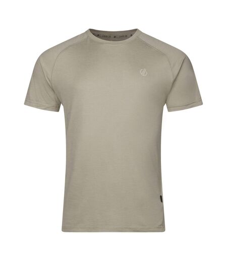 Mens Persist Marl T-shirt White Pepper Dare 2B