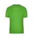 T-shirt Bio Workwear Homme Vert Citron James And Nicholson-1