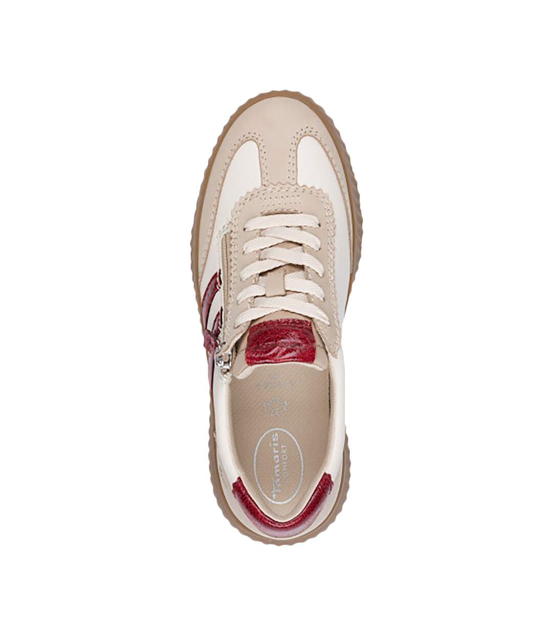 Basket Basse Cuir Tamaris Comfort-5