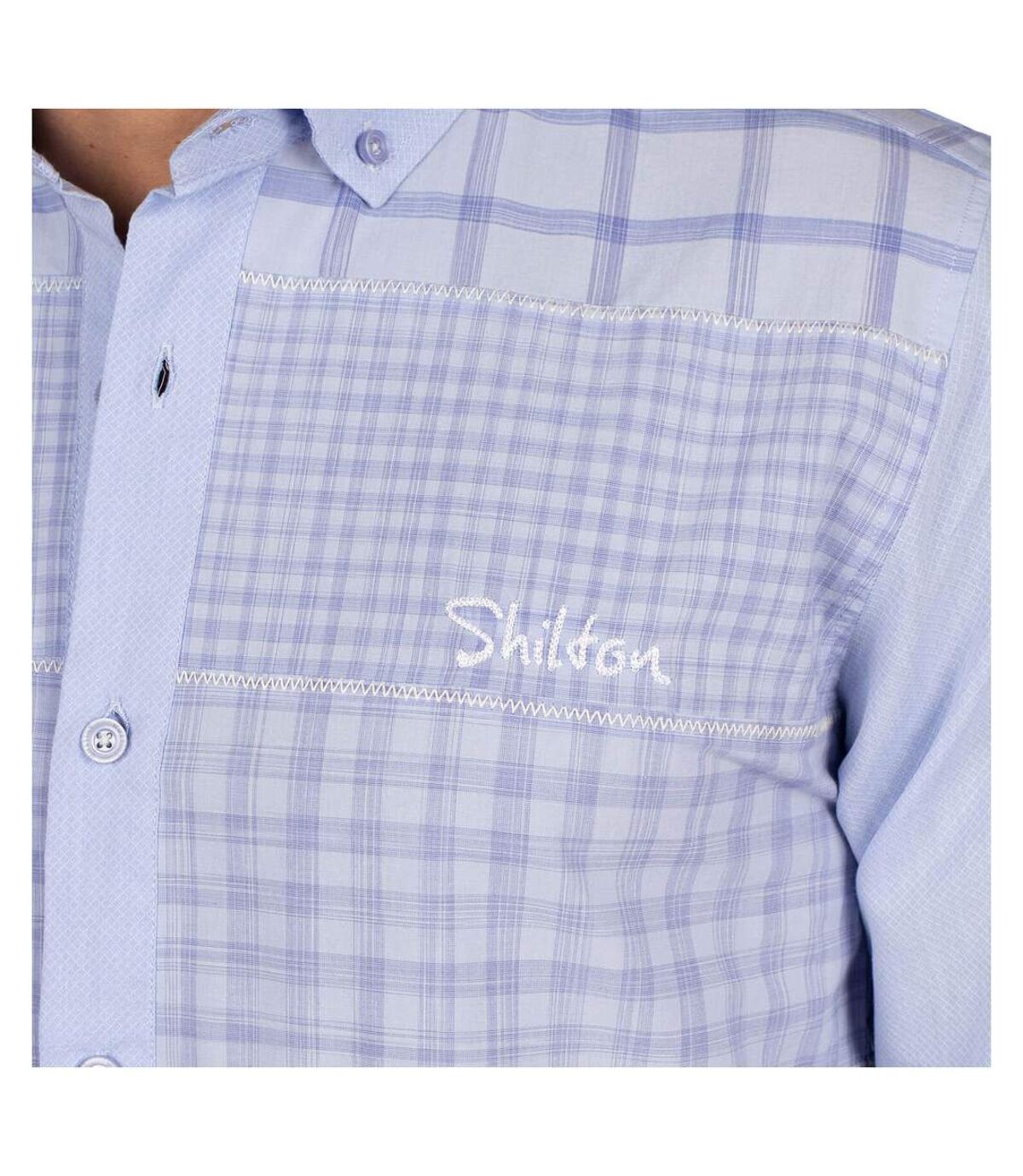 Chemise manches longues PATCHWORK