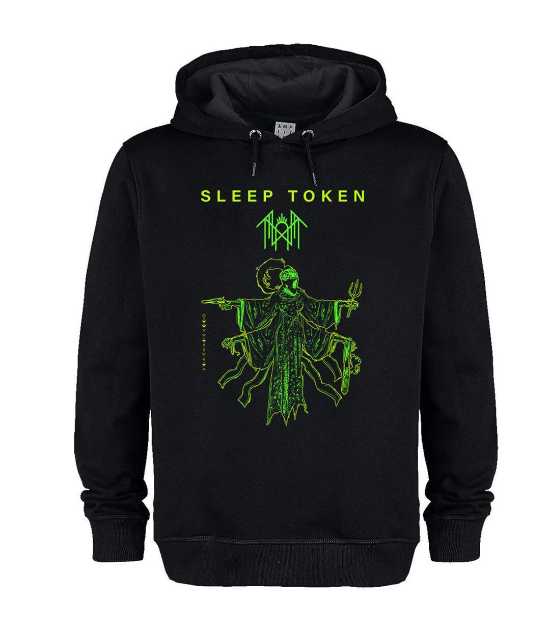 Unisex Adult Sleep Token Bl Poster Hoodie Black Amplified-1