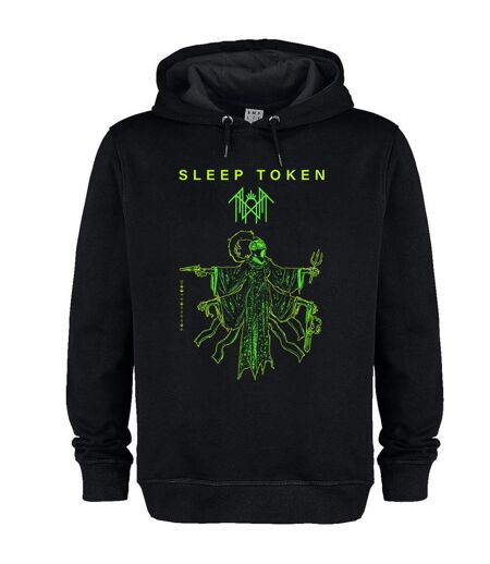 Unisex Adult Sleep Token Bl Poster Hoodie Black Amplified