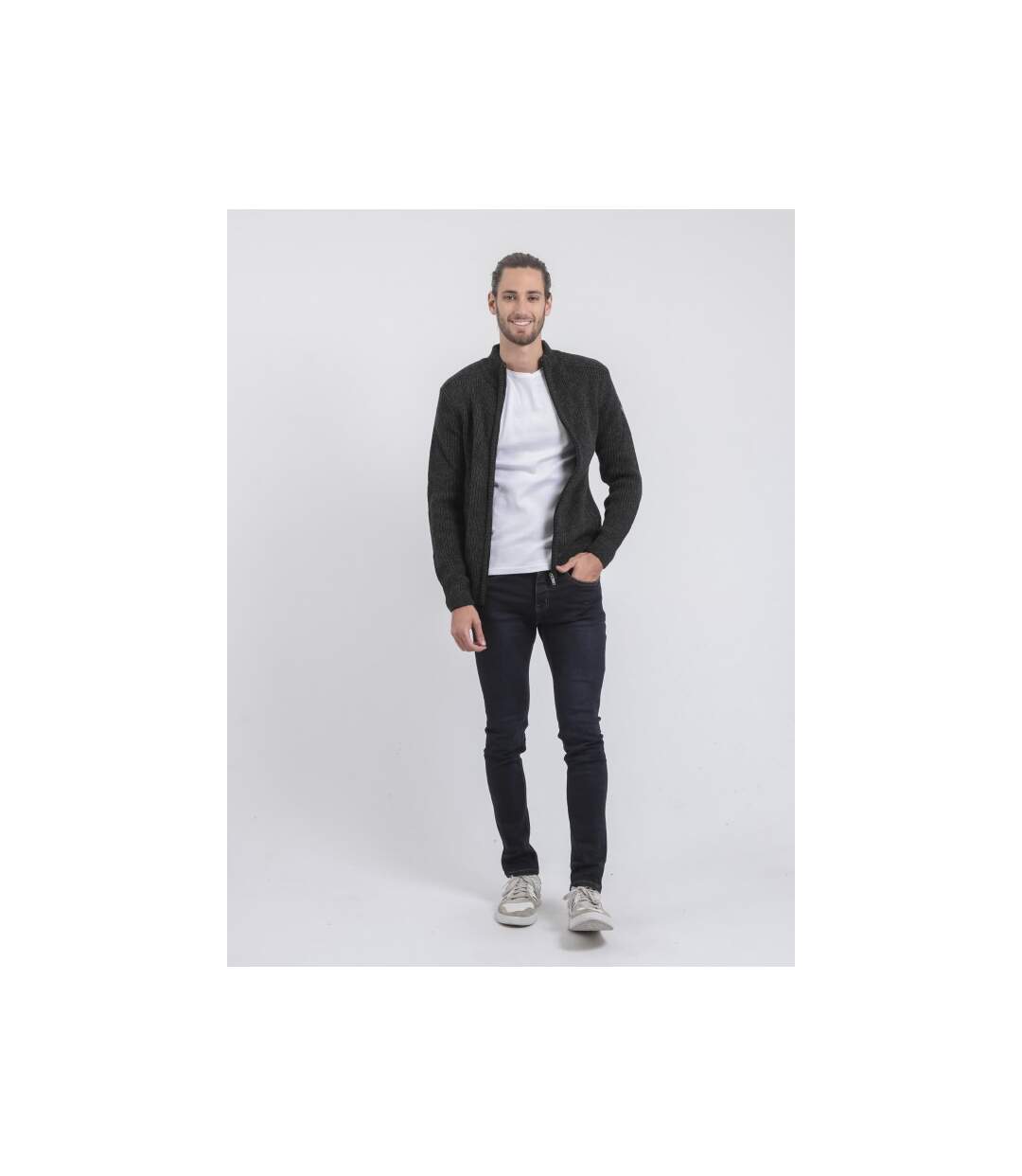 Gilet zippé col montant LACHILI-4