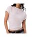 T-shirt rose femme calvin klein jeans boxy-1