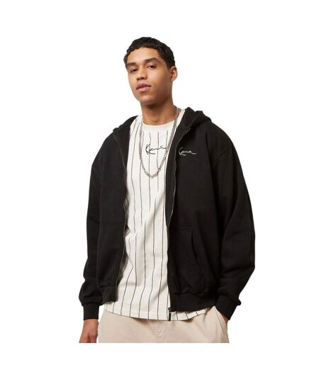 Veste À Capuche Motif/style Signature Essential Homme Noir Karl Kani