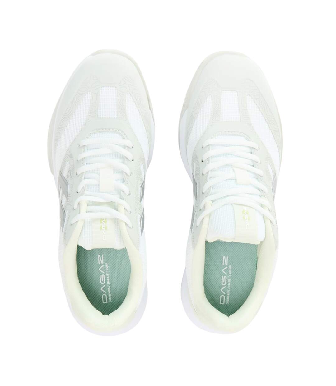 Baskets Dagaz Femme Blanc Gris Hummel-3