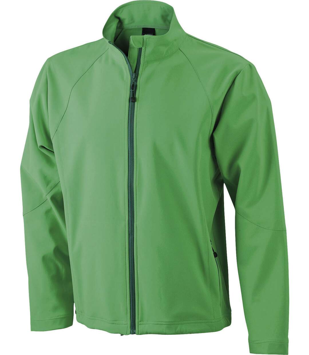 Veste softshell coupe-vent imperméable homme JN1020 - vert