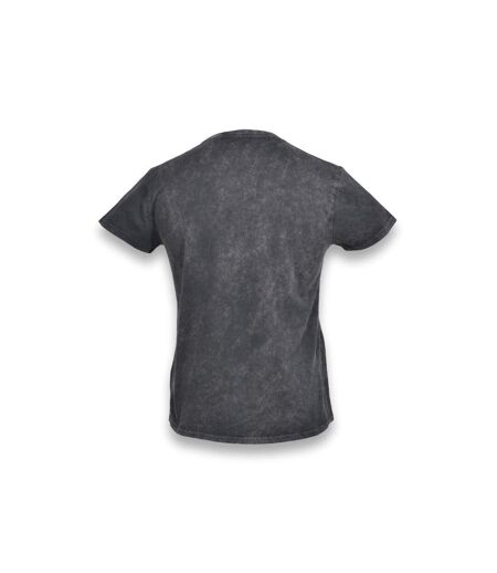 Tee shirt manches courtes homme - col rond - Couleir noir