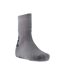 FREEGUN Chaussettes Femme Coton FLEUR Gris Noir