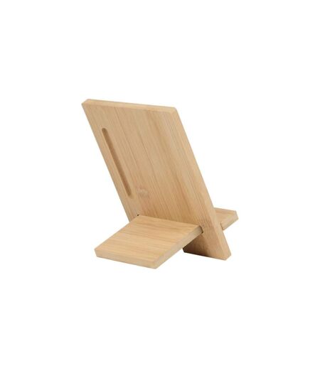 Support Smartphone & Tablette Bambou 20cm Marron