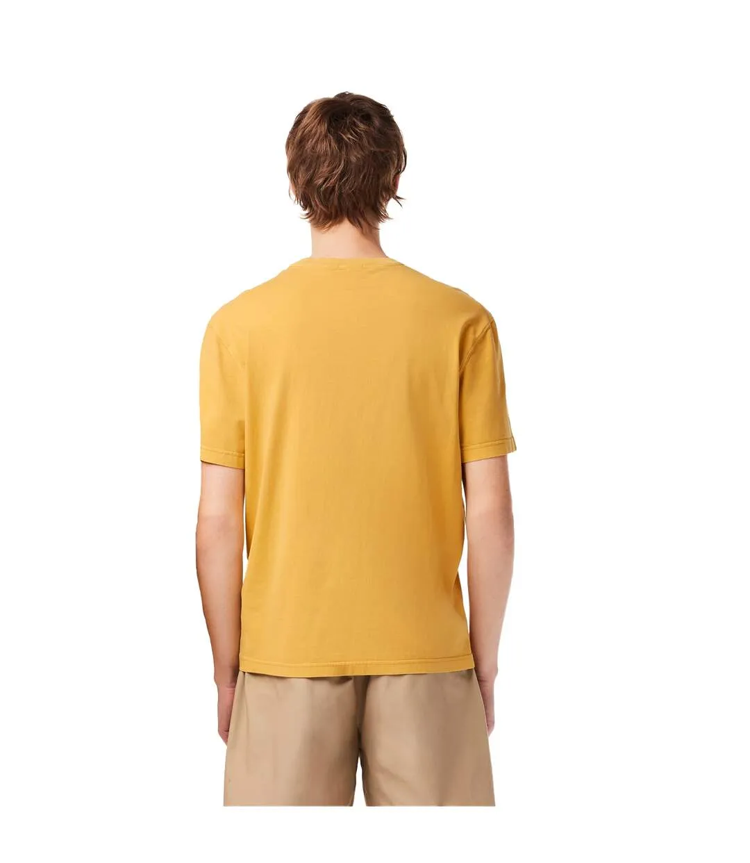 T-shirt Homme Orange Lacoste-3